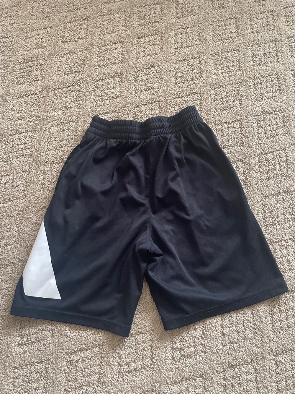 adidas Black Shorts with White Logo Accent - Picture 2 of 3